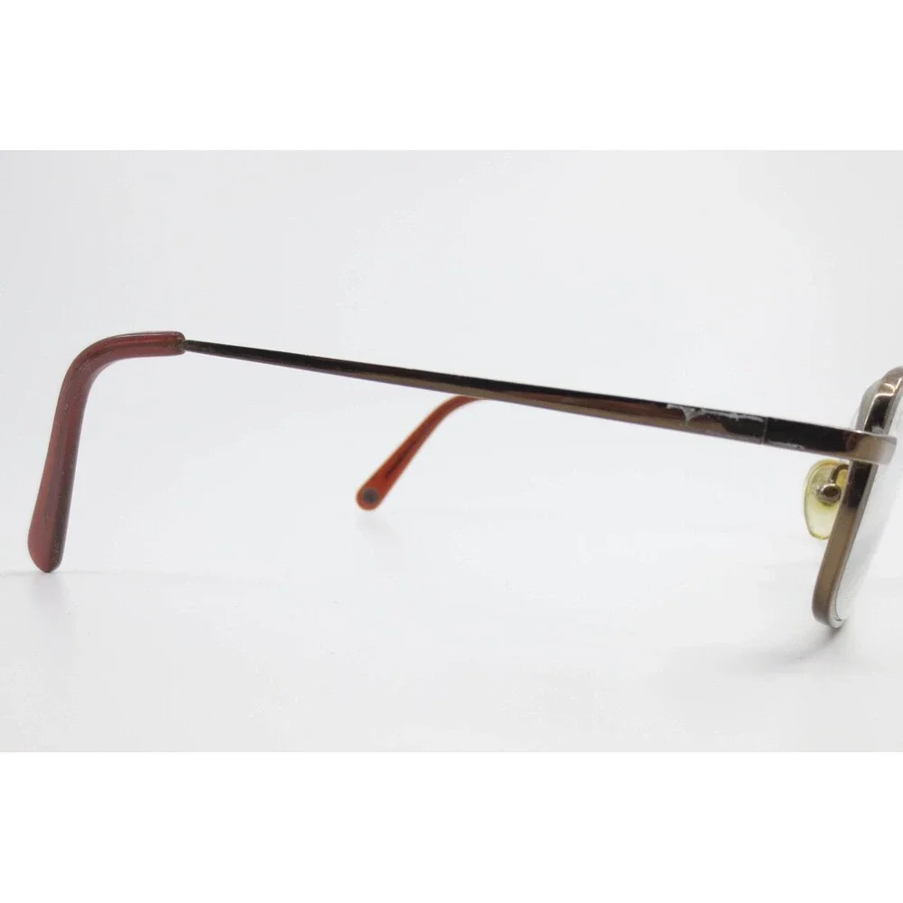 Hilco SG302 BRNZ Bronze Metal Rectangular Safety Glasses Frames 52-19-140